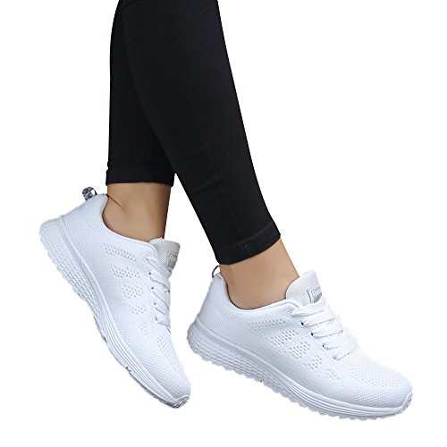 Damen Sneaker Weiss 42 rutschfeste Sale Flache Schuhe Sportschuhe Freizeitschuhe Frühling Meladen Turnschuhe Laufschuhe Gym Damenschuhe Bequeme Leistungsstarke Women Shoes Sneakers Schuhe Damen Sneaker Weiss 42 rutschfeste Sale Flache Schuhe Sportschuhe Freizeitschuhe Frühling Meladen Turnschuhe Laufschuhe Gym Damenschuhe Bequeme Leistungsstarke Women Shoes Sneakers Schuhe von Sunnyuk