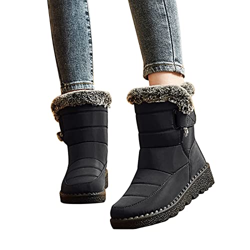 Damen Winterschuhe Gefüttert, Damen Winterschuhe Weite H Komfort Gefüttert Snowboot Wasserdicht Kurze Stiefeletten Winterboots Warm Winter Boots Schneestiefel Winterstiefel Ankle Boots Damen Winterschuhe Gefüttert, Damen Winterschuhe Weite H Komfort Gefüttert Snowboot Wasserdicht Kurze Stiefeletten Winterboots Warm Winter Boots Schneestiefel Winterstiefel Ankle Boots von Sunnyuk