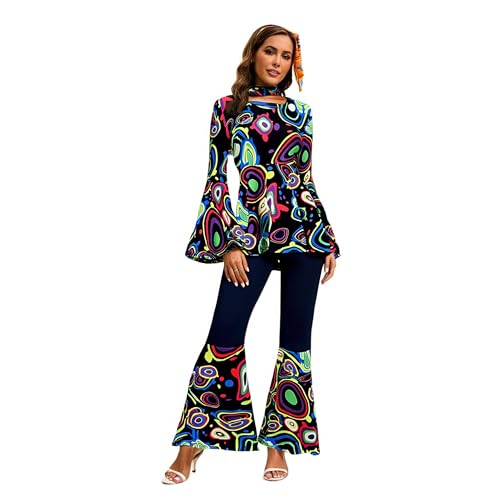 Hippie Kleidung Damen 70er Jahre, Hippie Kostüm Damen, 60er 70er Jahre Outfit Damen, Abba Kostüm Damen, Flower Power Kleidung Damen, Oberteil mit Ausgestellten Ärmeln, Schlaghose Hippie Damen, Hippie Kleidung Damen 70er Jahre, Hippie Kostüm Damen, 60er 70er Jahre Outfit Damen, Abba Kostüm Damen, Flower Power Kleidung Damen, Oberteil mit Ausgestellten Ärmeln, Schlaghose Hippie Damen, von Sunnyuk