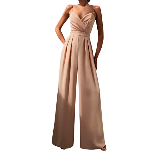 Jumpsuit Damen Hochzeit Festlich Outfit Playsuit Sommer Lang Overall Damen Elegant Weites Bein Hosenanzug Romper Ärmellos Schick Hosenkleid Vintage Party Abendanzug Sommerhose Große Größen Jumpsuit Damen Hochzeit Festlich Outfit Playsuit Sommer Lang Overall Damen Elegant Weites Bein Hosenanzug Romper Ärmellos Schick Hosenkleid Vintage Party Abendanzug Sommerhose Große Größen von Sunnyuk