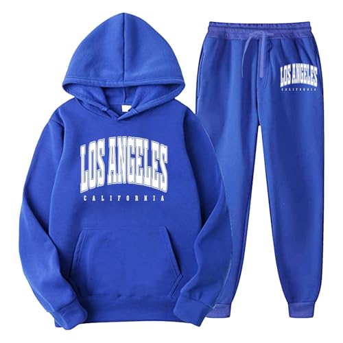 Meine Bestellungen Bei, Herren Jogginganzug Set Laufanzug Freizeitanzug Baggy Winter Langarm Kapuzenpullover Sporthose Trainingsanzug Warm Casual Streatwear Tracksuit von Sunnyuk