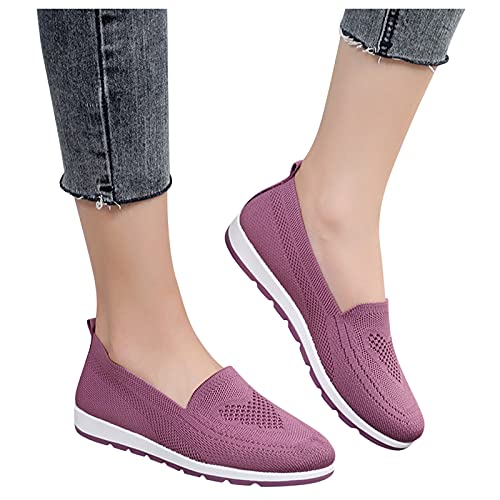 Orthopädische Schuhe Damen Sneaker, Orthopädische Schuhe Damen Weiß Leicht Bequeme Walkingschuhe Sneaker Memory Schaum Vermascht Weite H Atmungsaktiv Wanderschuhe Trekkingschuhe Schwarz von Sunnyuk