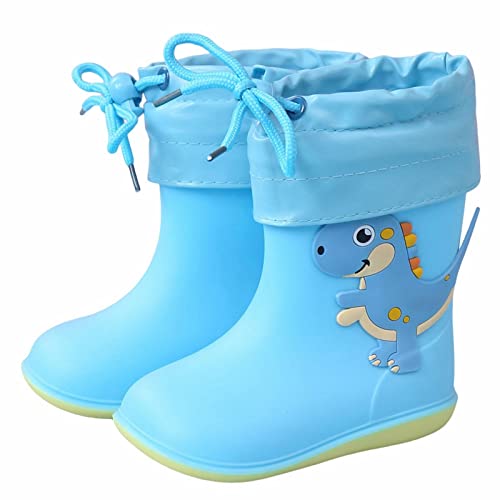 Regenstiefel Kinder Mädchen Soft Durable Kindergummistiefel für 1-9 Jahre Dreidimensional Dinosaurierdruck Kinderstiefel Wasserdicht Rutschfesten Regenschuhe Halbschaft-Gummistiefel Regenstiefel Kinder Mädchen Soft Durable Kindergummistiefel für 1-9 Jahre Dreidimensional Dinosaurierdruck Kinderstiefel Wasserdicht Rutschfesten Regenschuhe Halbschaft-Gummistiefel von Sunnyuk