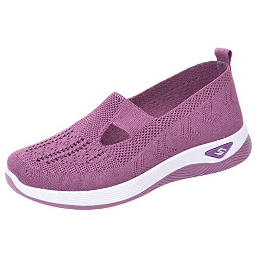 Sandalen & Slides für Damen, Walkingschuhe Damen Leicht Weite H Vermascht Orthopädische Schuhe Sneaker Sommer Atmungsaktiv Memory Schaum Krankenschwester Sportschuhe Bequeme Outdoor Sandalen & Slides für Damen, Walkingschuhe Damen Leicht Weite H Vermascht Orthopädische Schuhe Sneaker Sommer Atmungsaktiv Memory Schaum Krankenschwester Sportschuhe Bequeme Outdoor von Sunnyuk