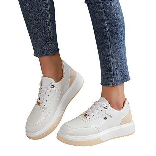 Sneaker Damen Bunt 41 Schwarze Turnschuhe Damen Leder mit Dämpfung Laufen Schuhe Frauen Leichte Sportschuhe Weiß Joggingschuhe Straßenlaufschuhe für Jogging Fitness Camper Sneaker Damen Bunt 41 Schwarze Turnschuhe Damen Leder mit Dämpfung Laufen Schuhe Frauen Leichte Sportschuhe Weiß Joggingschuhe Straßenlaufschuhe für Jogging Fitness Camper von Sunnyuk