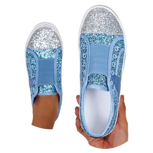 Sneaker Damen schwarz, Glitzer Schuhe Damen Flache Low Sneaker Karneval Pailletten Schuhe - Atmungsaktiv Silber Turnschuhe Party Outdoor Sportschuhe Laufschuhe Klettverschluss Schnürsenkel Sneaker Damen schwarz, Glitzer Schuhe Damen Flache Low Sneaker Karneval Pailletten Schuhe - Atmungsaktiv Silber Turnschuhe Party Outdoor Sportschuhe Laufschuhe Klettverschluss Schnürsenkel von Sunnyuk