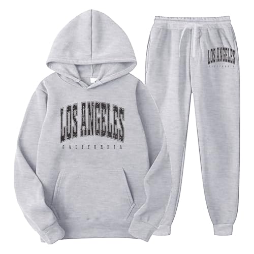 Trainingsanzug Herren Baumwolle, Jogginganzug Herren Baumwolle Baggy Trainingsanzug Laufanzug Warm Kapuzenpullover Sporthose Set Activewear Winter Sport Freizeitanzug Sportanzug von Sunnyuk