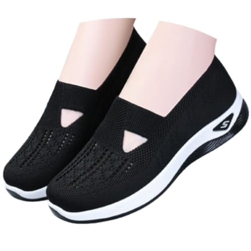 Walkingschuhe Damen mit Dämpfung Orthopädische Schuhe Sommer Leicht Sommerschuhe Bequem Weite H Krankenschwester Schuhe Atmungsaktives Vermascht Wanderschuhe Memory Schaum Sneaker Sandalen Walkingschuhe Damen mit Dämpfung Orthopädische Schuhe Sommer Leicht Sommerschuhe Bequem Weite H Krankenschwester Schuhe Atmungsaktives Vermascht Wanderschuhe Memory Schaum Sneaker Sandalen von Sunnyuk