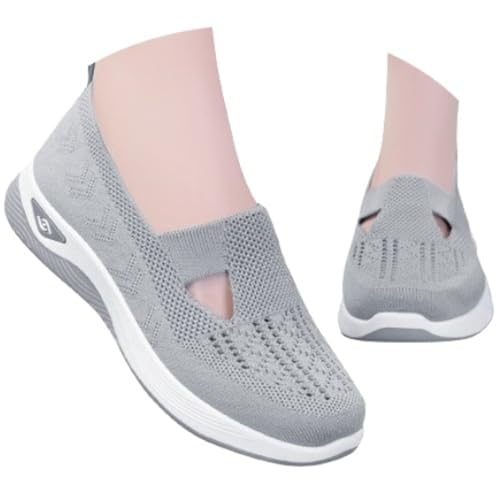 Walkingschuhe Damen mit Dämpfung Orthopädische Schuhe Sommer Leicht Sommerschuhe Bequem Weite H Krankenschwester Schuhe Atmungsaktives Vermascht Wanderschuhe Memory Schaum Sneaker Sandalen Walkingschuhe Damen mit Dämpfung Orthopädische Schuhe Sommer Leicht Sommerschuhe Bequem Weite H Krankenschwester Schuhe Atmungsaktives Vermascht Wanderschuhe Memory Schaum Sneaker Sandalen von Sunnyuk