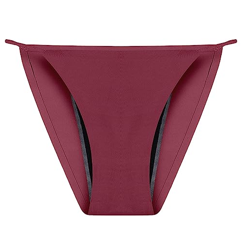 menstruationsunterwäsche high Waist, Menstruationsunterwäsche Mädchen Damen Period Underwear Menstruations Badeanzug High Waist Perioden Unterwäsche Starke Blutung Unterhosen Slips Auslaufsichere von Sunnyuk