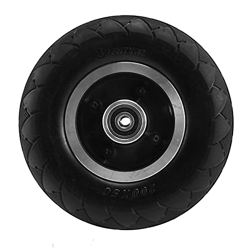Sunree ExplosionsgeschüTzter Schlauchloser Voll Reifen für 8 Vorder Rad und Riemen Hinterrad 200X50 Voll Reifen Teile von Sunree