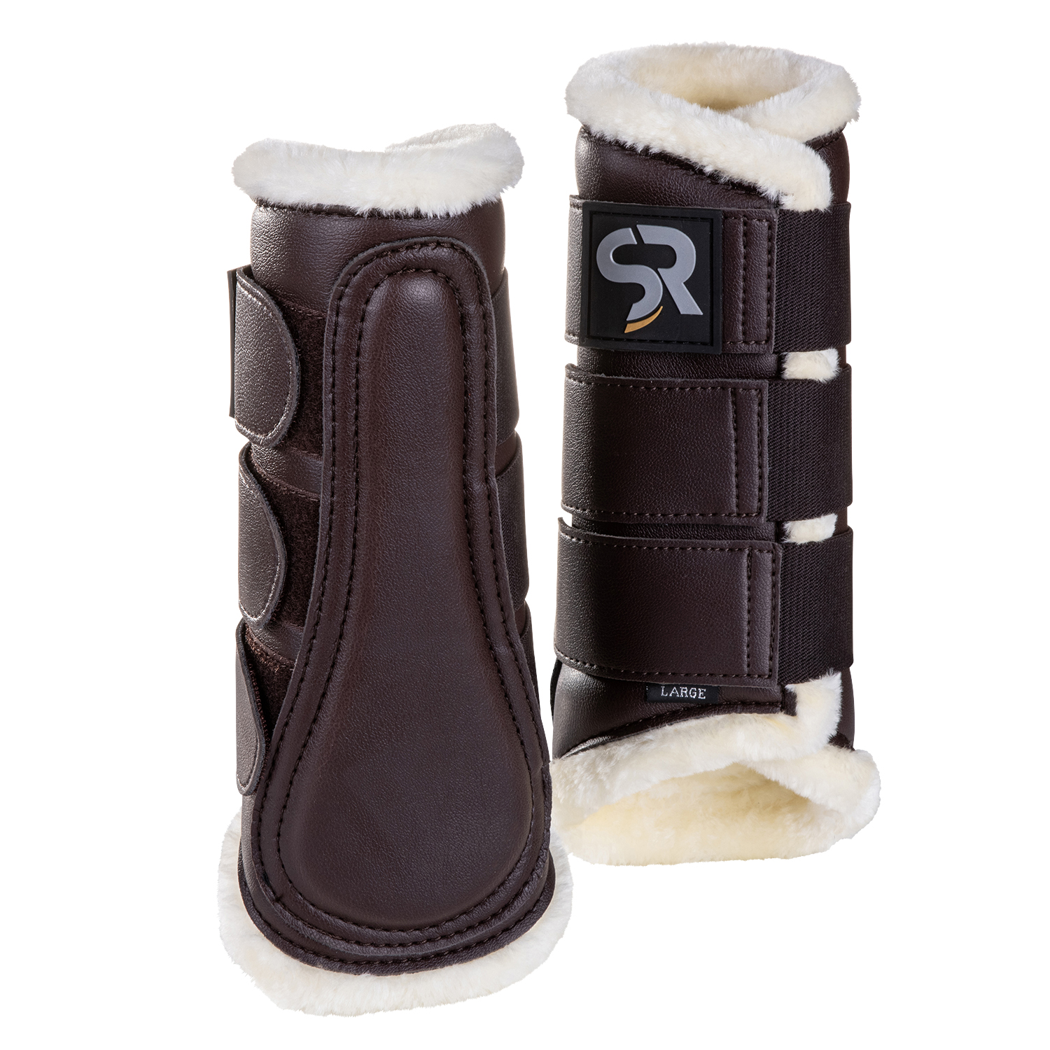 Sunride Leder Dressurgamaschen mit Fell Sunride Leder Dressurgamaschen mit Fell von Sunride