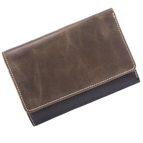 Sunsa Geldbörse. Damen große Geldbeutel. Leder Portemonnaie mit RFID Schutz. Brieftasche mit viele Kreditkarten Fächer. Geldtasche Wallet Purses for Women 81631 von Sunsa