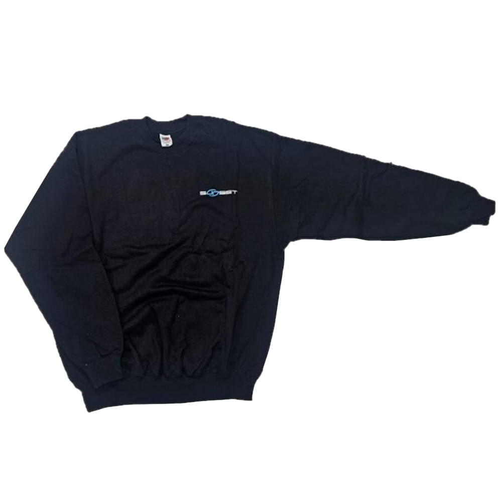 Sunset Es Logo Sweatshirt Schwarz M Mann Sunset Es Logo Sweatshirt Schwarz M Mann von Sunset
