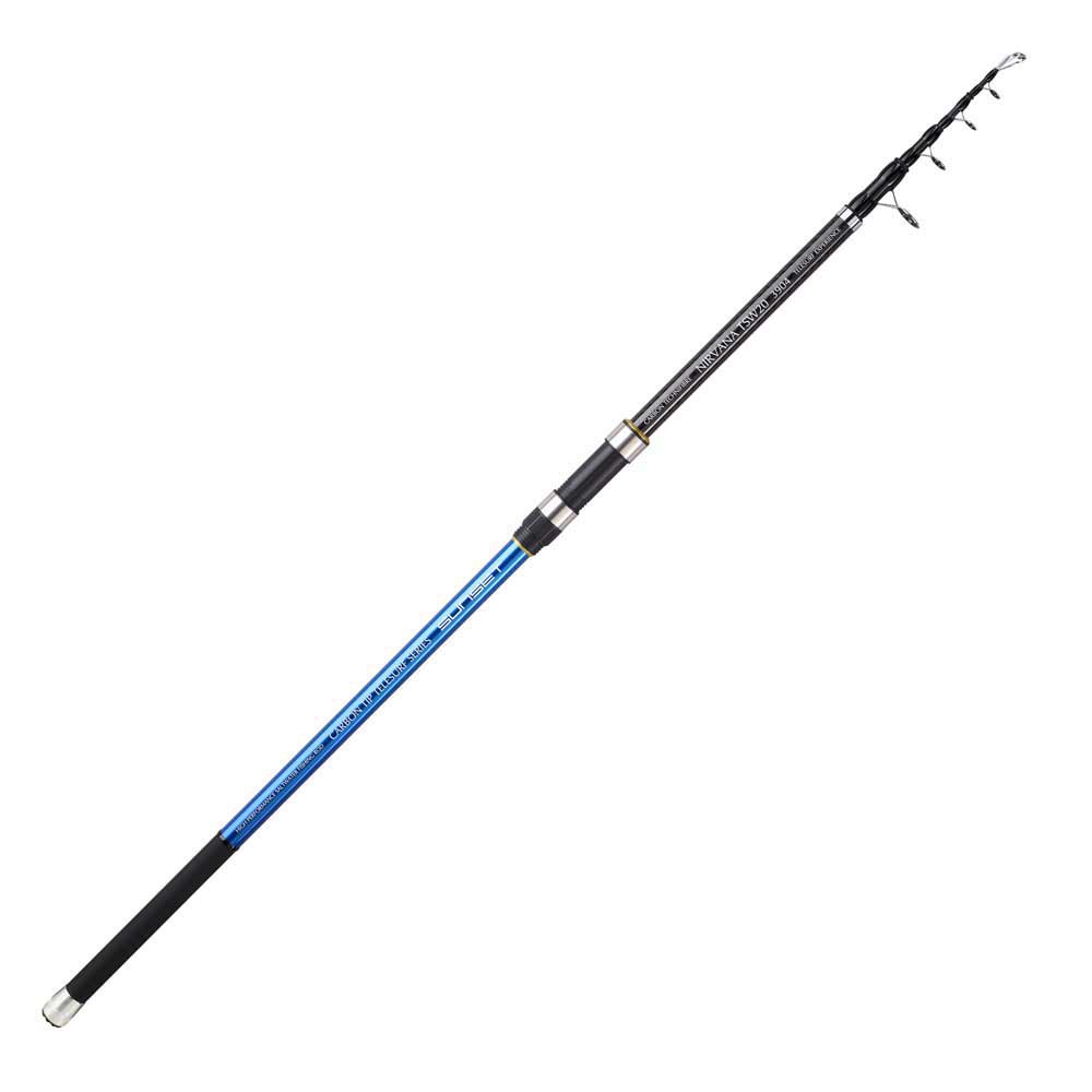 Sunset Nirvana Tsw20 Telescopic Surfcasting Rod Silber 3.90 m / 60-120 g von Sunset