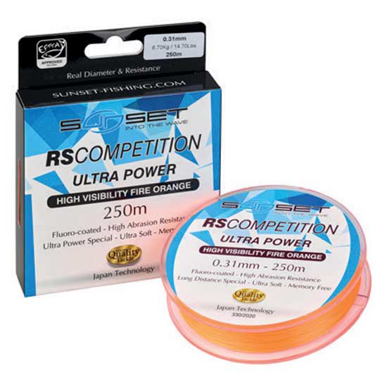 Sunset Rs Competition Ultra Power Hi-visibility 1000 M Monofilament Durchsichtig 0.360 mm Sunset Rs Competition Ultra Power Hi-visibility 1000 M Monofilament Durchsichtig 0.360 mm von Sunset