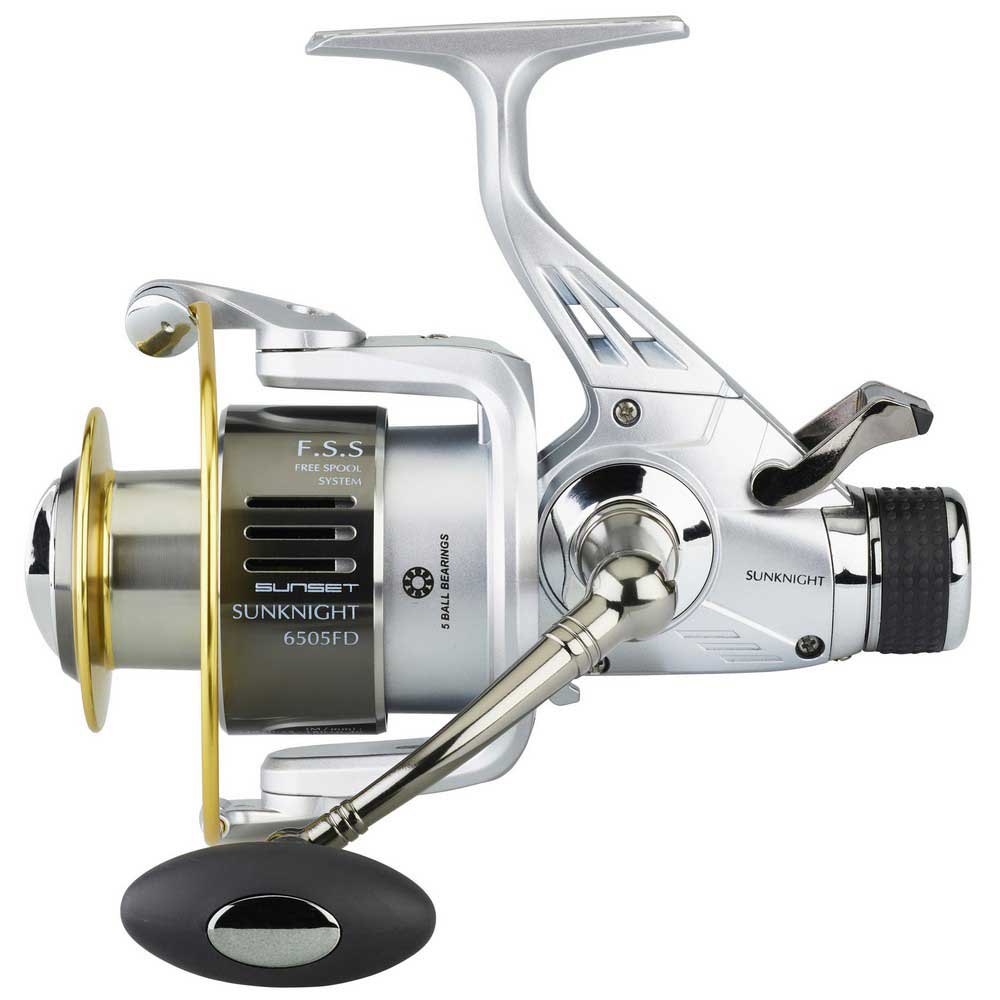 Sunset Sunknight Fd Fss Carpfishing Reel Silber 6500 von Sunset