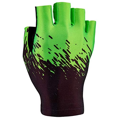 Supacaz Supag Short Handschuhe, Nero-Verde Fluo, XL von Supacaz