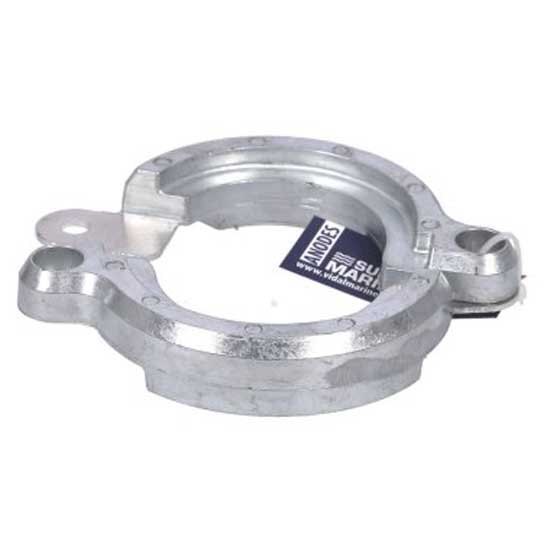 Super Marine Saildrive Propeller Collar Zinc Anode Silber von Super Marine