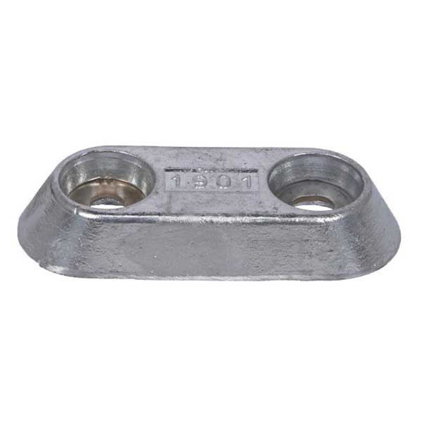 Super Marine Vetus Bar Zinc Anode Silber 250 x 65 x 30 mm von Super Marine