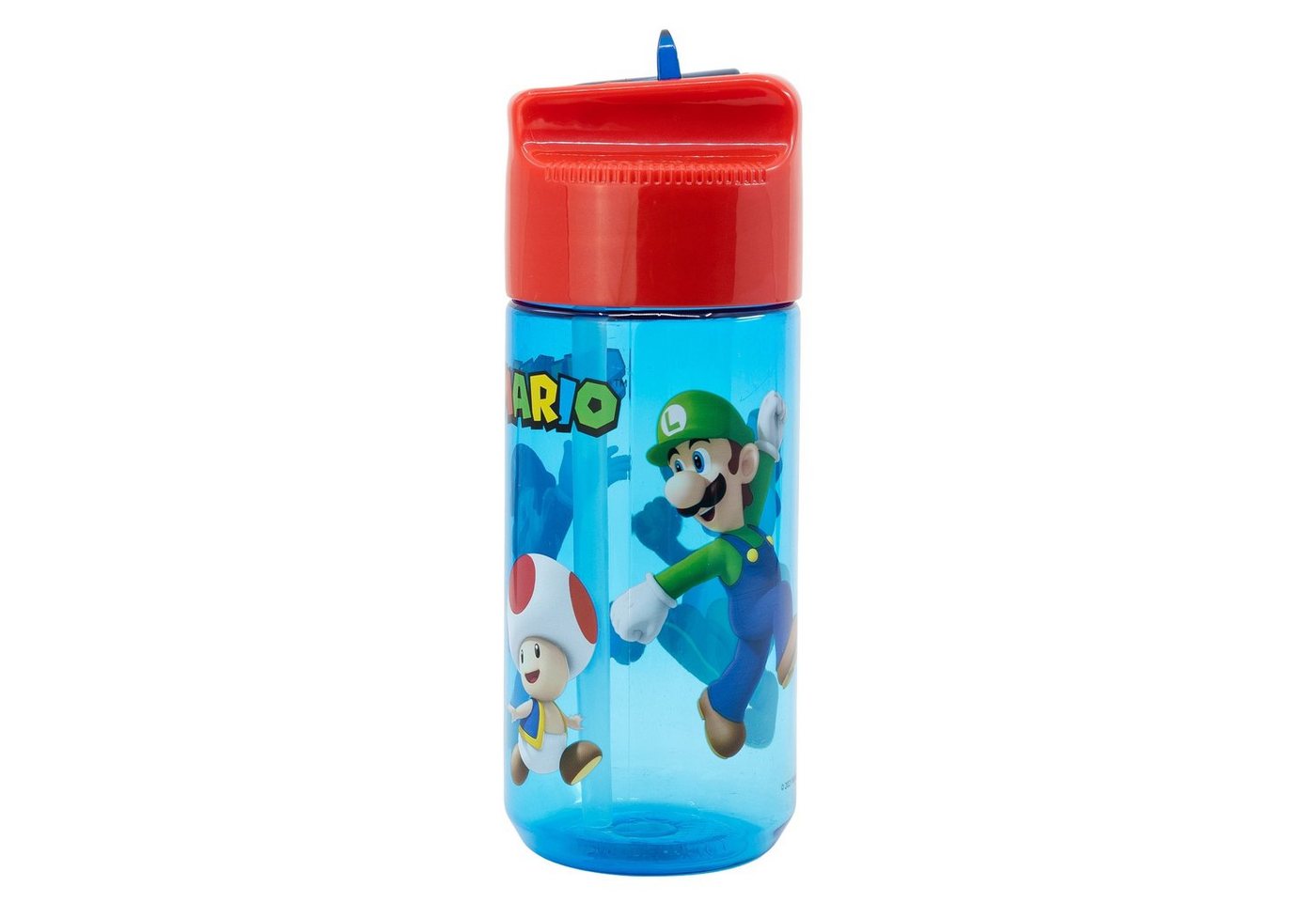 Super Mario Trinkflasche Super Mario Luigi Yoshi Toady Kinder Wasserflasche, Flasche 430 ml von Super Mario