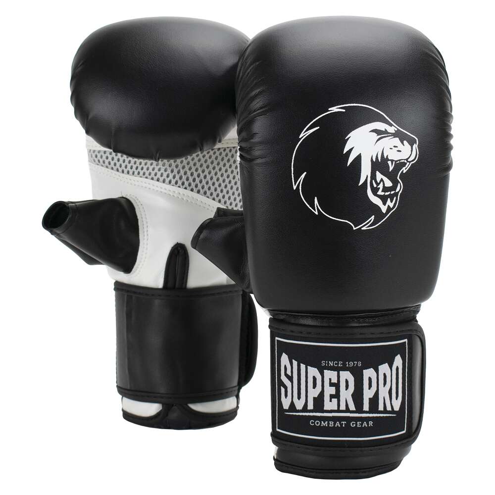Super Pro Boxhandschuhe "Victor", M, Schwarz-Weiß Super Pro Boxhandschuhe "Victor", M, Schwarz-Weiß von Super Pro
