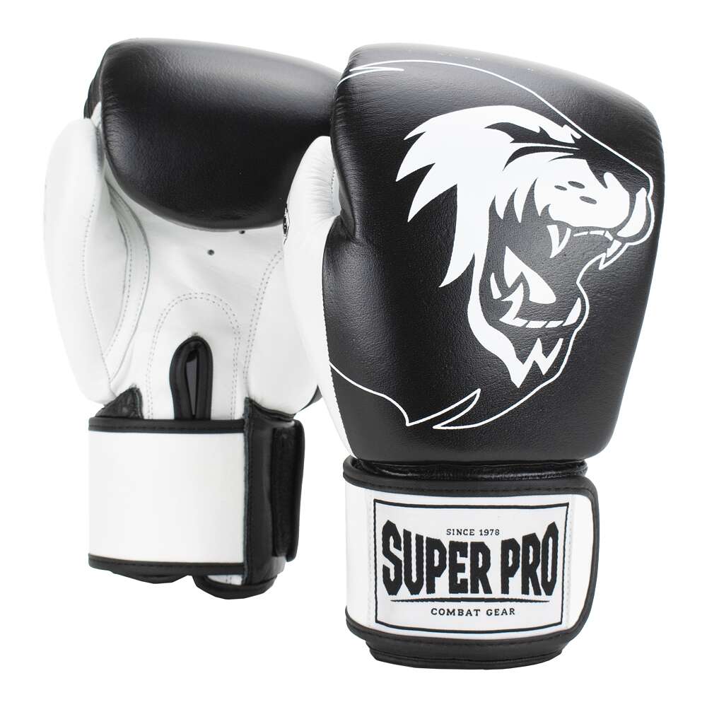 Super Pro Boxhandschuhe "Undisputed", Größe XL, Schwarz-Weiß Super Pro Boxhandschuhe "Undisputed", Größe XL, Schwarz-Weiß von Super Pro