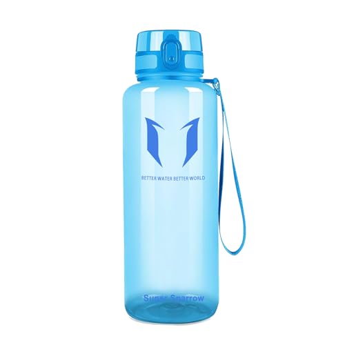 Super Sparrow Trinkflasche - 1.5L - Wasserflasche Auslaufsicher -Sportflasche BPA-Frei | Schule, Sport, Wasser, Fahrrad Super Sparrow Trinkflasche - 1.5L - Wasserflasche Auslaufsicher -Sportflasche BPA-Frei | Schule, Sport, Wasser, Fahrrad von Super Sparrow