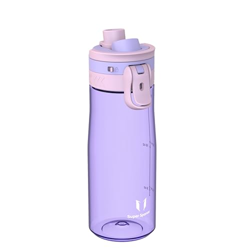 Super Sparrow Trinkflasche - Tritan Wasserflasche - 750ml - BPA-frei - Ideale Sportflasche - Ein-Klick Schnellfluss TouchGulp Trinkflaschen - Leicht, Nachhaltig Super Sparrow Trinkflasche - Tritan Wasserflasche - 750ml - BPA-frei - Ideale Sportflasche - Ein-Klick Schnellfluss TouchGulp Trinkflaschen - Leicht, Nachhaltig von Super Sparrow