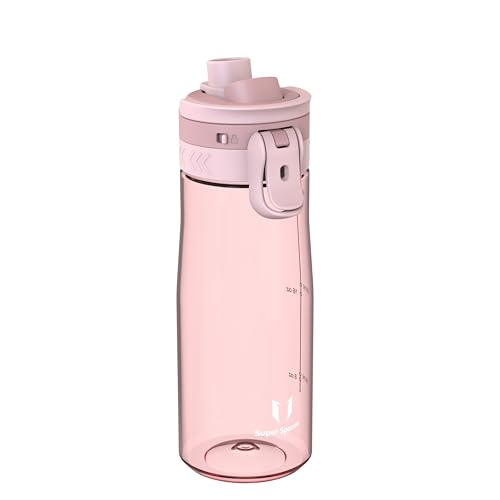 Super Sparrow Trinkflasche - Tritan Wasserflasche - 750ml - BPA-frei - Ideale Sportflasche - Ein-Klick Schnellfluss TouchGulp Trinkflaschen - Leicht, Nachhaltig Super Sparrow Trinkflasche - Tritan Wasserflasche - 750ml - BPA-frei - Ideale Sportflasche - Ein-Klick Schnellfluss TouchGulp Trinkflaschen - Leicht, Nachhaltig von Super Sparrow