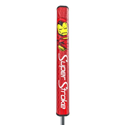 Super Stroke Zenergy Ironman Tour 2.0 - Rot, Polyurethan, Gerippt, Puttergriff, Tour 2.0, Golfschlägergriff, Marvel Limited Edition Super Stroke Zenergy Ironman Tour 2.0 - Rot, Polyurethan, Gerippt, Puttergriff, Tour 2.0, Golfschlägergriff, Marvel Limited Edition von Super Stroke