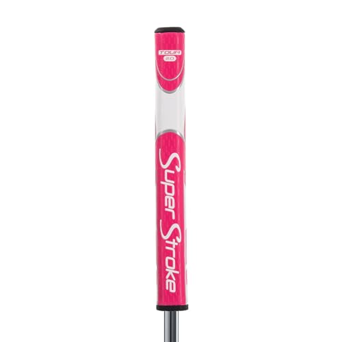 Super Stroke Zenergy Tour 2.0 Pink/Weiß Golf-Putter-Griff, Strukturiert, Polyurethan, 1 inch - 1.05 inch Super Stroke Zenergy Tour 2.0 Pink/Weiß Golf-Putter-Griff, Strukturiert, Polyurethan, 1 inch - 1.05 inch von Super Stroke
