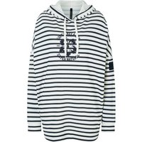 Super.Natural Damen Feel Good Stripe Hibiskus Bio Hoodie von Super.Natural