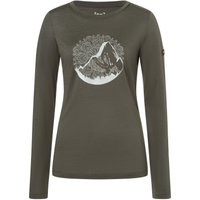 Super.Natural Damen Mountain Mandala Tree Longsleeve von Super.Natural