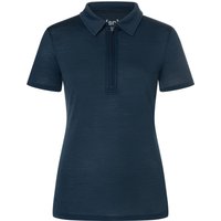 Super.Natural Damen Zip Polo T-Shirt von Super.Natural