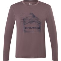 Super.Natural Herren 7 Peaks Brush Longsleeve von Super.Natural