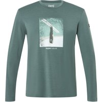 Super.Natural Herren Header Brush Longsleeve von Super.Natural