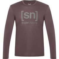 Super.Natural Herren Logo Longsleeve von Super.Natural