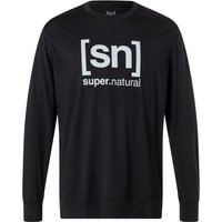 Super.Natural Herren Warm Up Longsleeve von Super.Natural