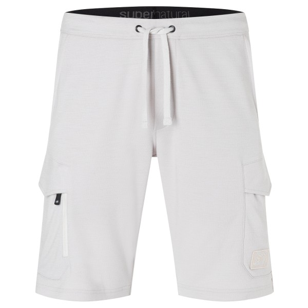 super.natural - Cargo Bio Shorts - Shorts Gr 52 - L weiß/grau super.natural - Cargo Bio Shorts - Shorts Gr 52 - L weiß/grau von Super.Natural