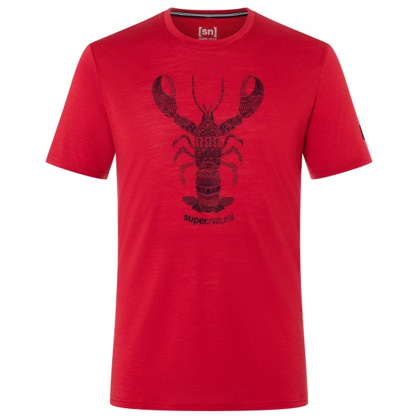 super.natural - Tattooed Lobster Tee - T-Shirt Gr M rot von Super.Natural