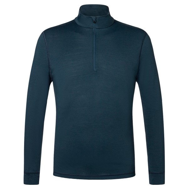 super.natural - Tundra 175 Quarter Zip - Longsleeve Gr M blau von Super.Natural