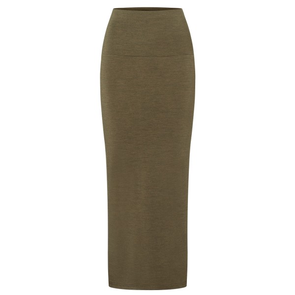 super.natural - Women's Cosy Skirt - Rock Gr L braun/oliv super.natural - Women's Cosy Skirt - Rock Gr L braun/oliv von Super.Natural