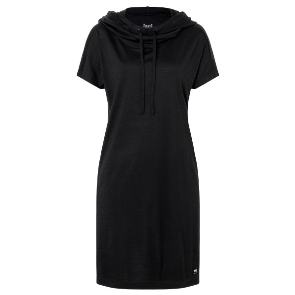 super.natural - Women's Funnel Dress - Kleid Gr 40 - L schwarz von Super.Natural