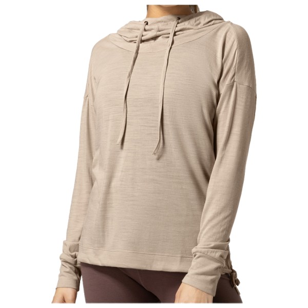 super.natural - Women's Funnel Hoodie - Hoodie Gr S beige von Super.Natural