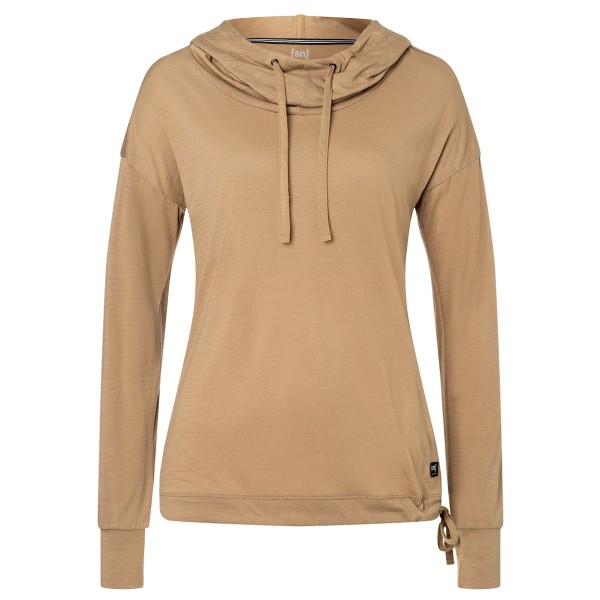 super.natural - Women's Funnel Hoody Gr S beige super.natural - Women's Funnel Hoody Gr S beige von Super.Natural