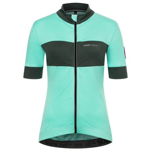 super.natural - Women's Grava Jersey - Radtrikot Gr M türkis super.natural - Women's Grava Jersey - Radtrikot Gr M türkis von Super.Natural