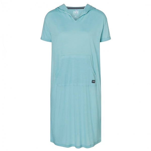 super.natural - Women's Hooded Dress - Kleid Gr 36 - S türkis von Super.Natural