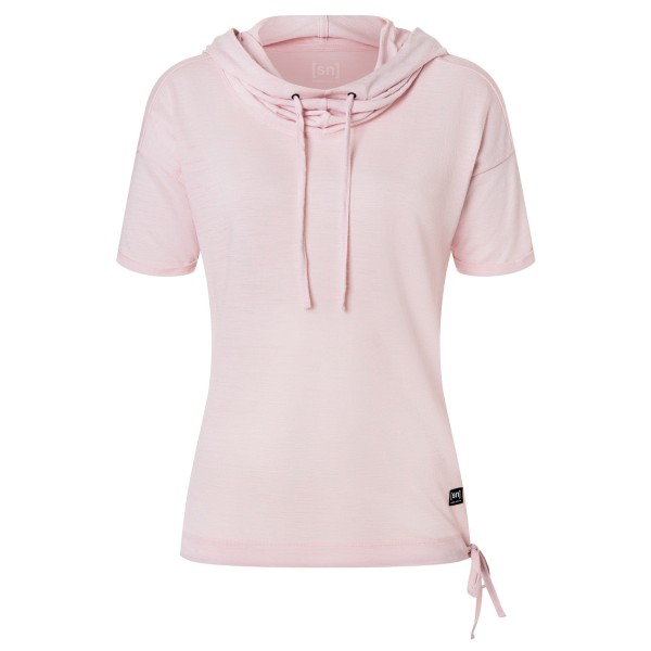 super.natural - Women's JustShort Hoodie - Merinoshirt Gr S rosa super.natural - Women's JustShort Hoodie - Merinoshirt Gr S rosa von Super.Natural