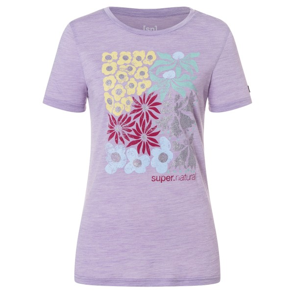 super.natural - Women's Mat Is Tee - Merinoshirt Gr S lila super.natural - Women's Mat Is Tee - Merinoshirt Gr S lila von Super.Natural